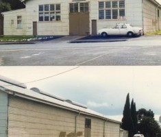 Much later images of the Drill Hall, courtesy Coburg Historical Society. For a history of this site, see the Robinson Reserve Neighbourhood House website.